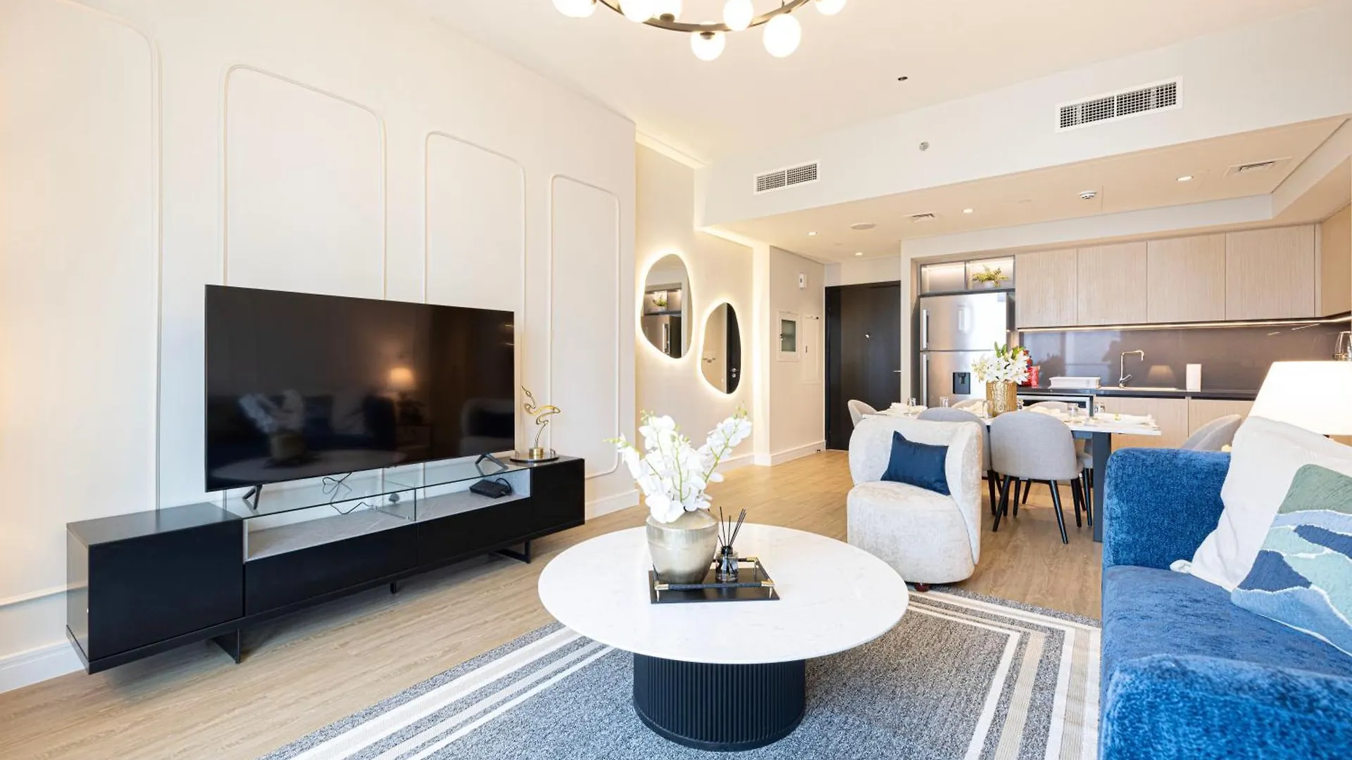 Magnificent - Luxurious 3 Bedroom With The Burj Khalifa View Dubai 0*,
